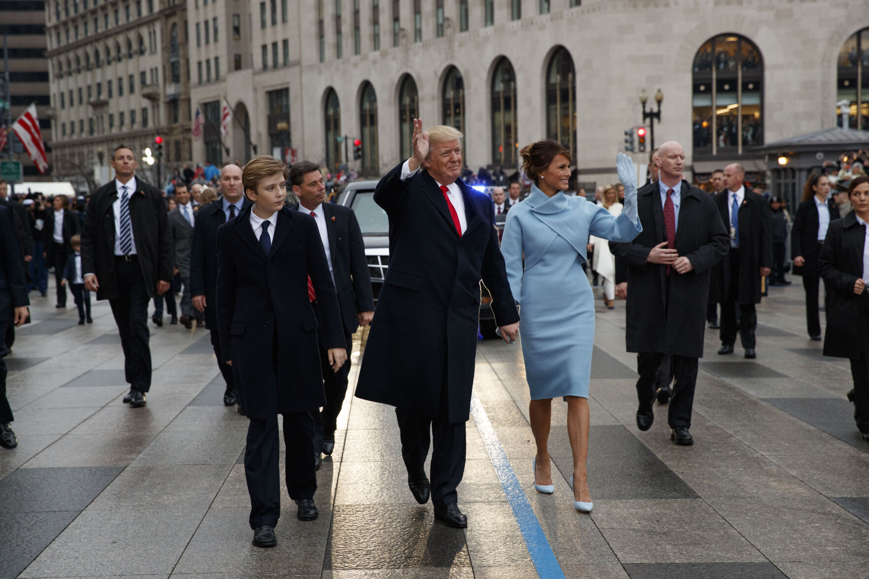 Trump One Year Melania Fashion